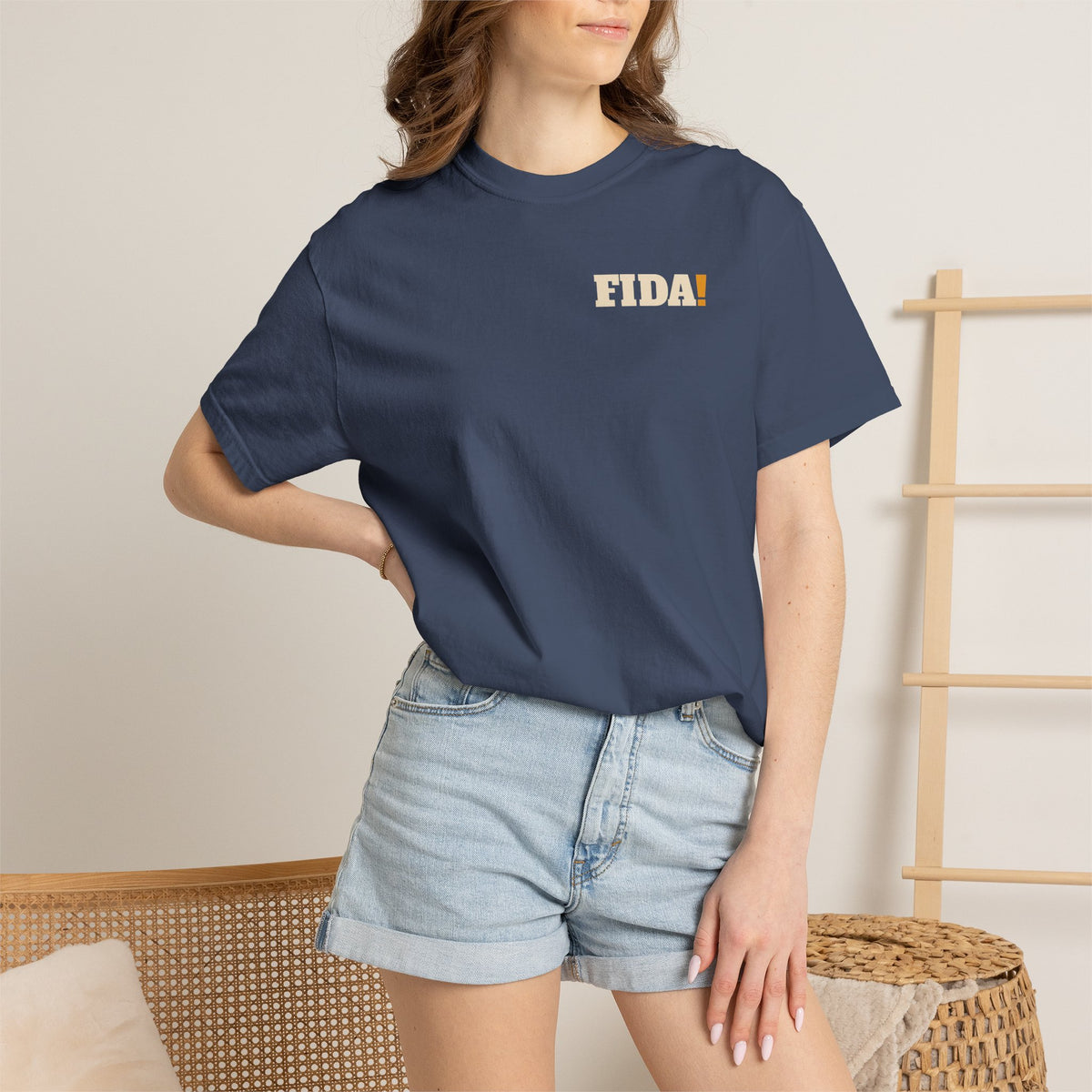 "Jester" | FIDA! Garment-Dyed Tee, Dark