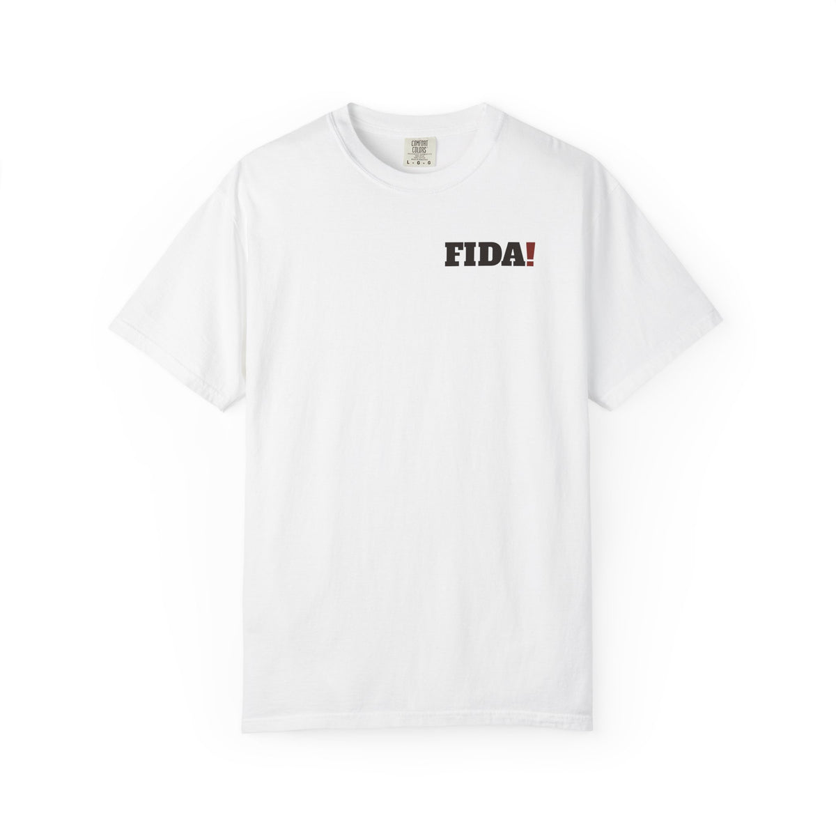 "Pop It" | FIDA! Garment-Dyed Tee, Light Colors