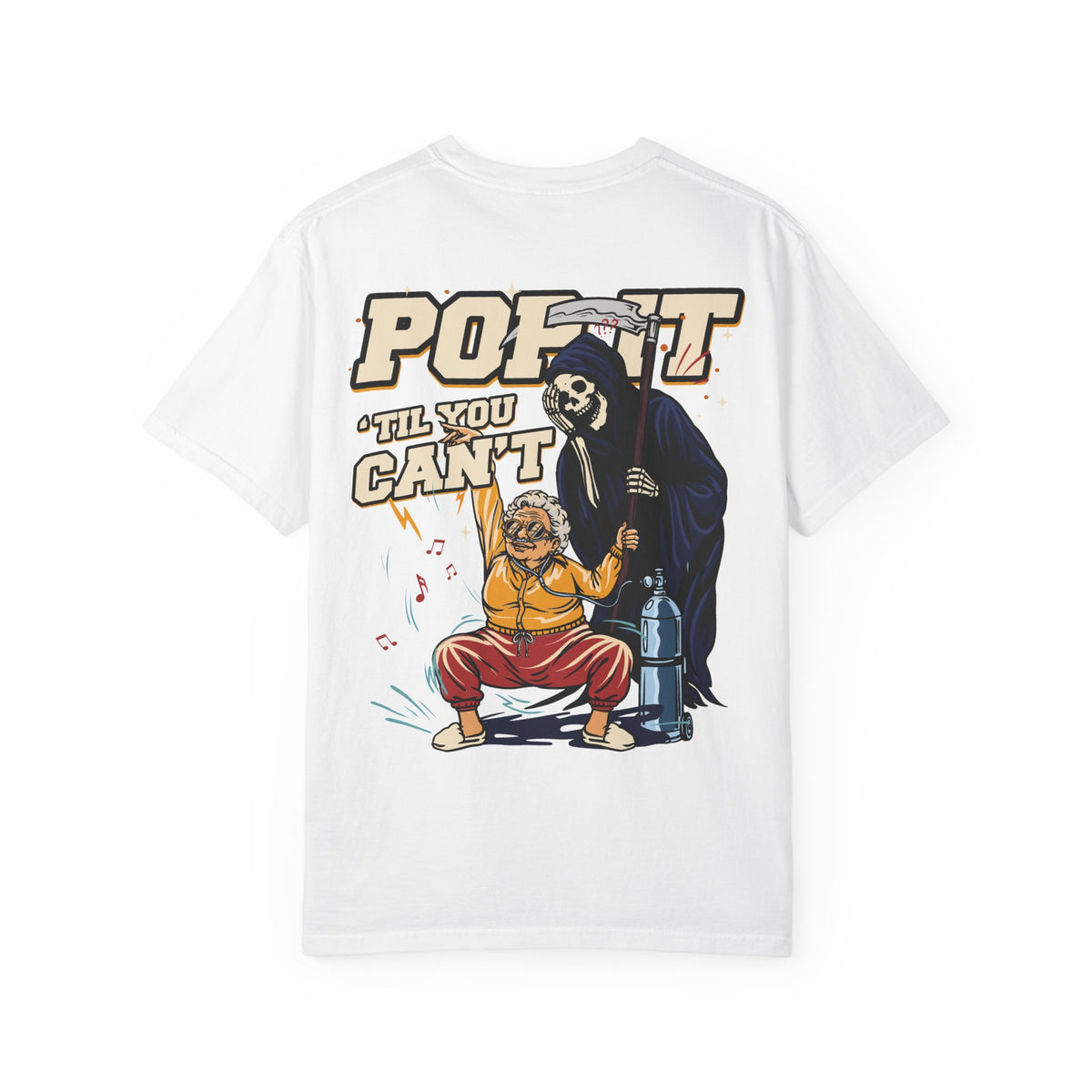 "Pop It" | FIDA! Garment-Dyed Tee, Light Colors