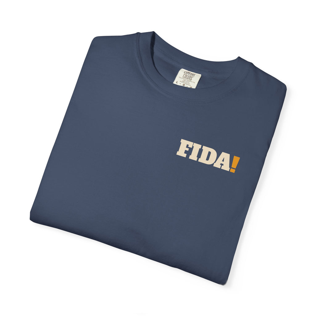 "Sin" | FIDA! Garment-Dyed Tee, Dark Colors