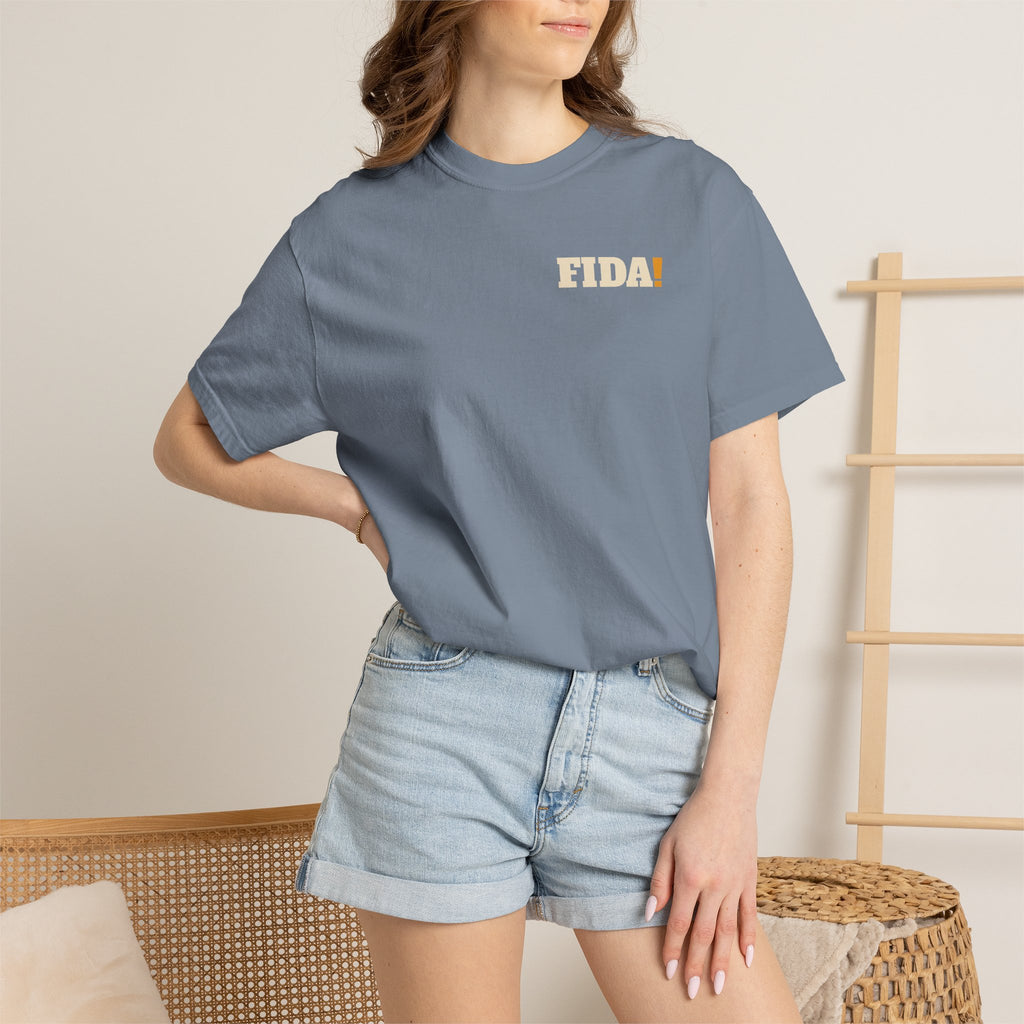 "Jester" | FIDA! Garment-Dyed Tee, Dark