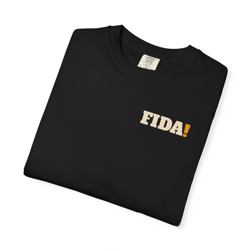 "Sin" | FIDA! Garment-Dyed Tee, Dark Colors