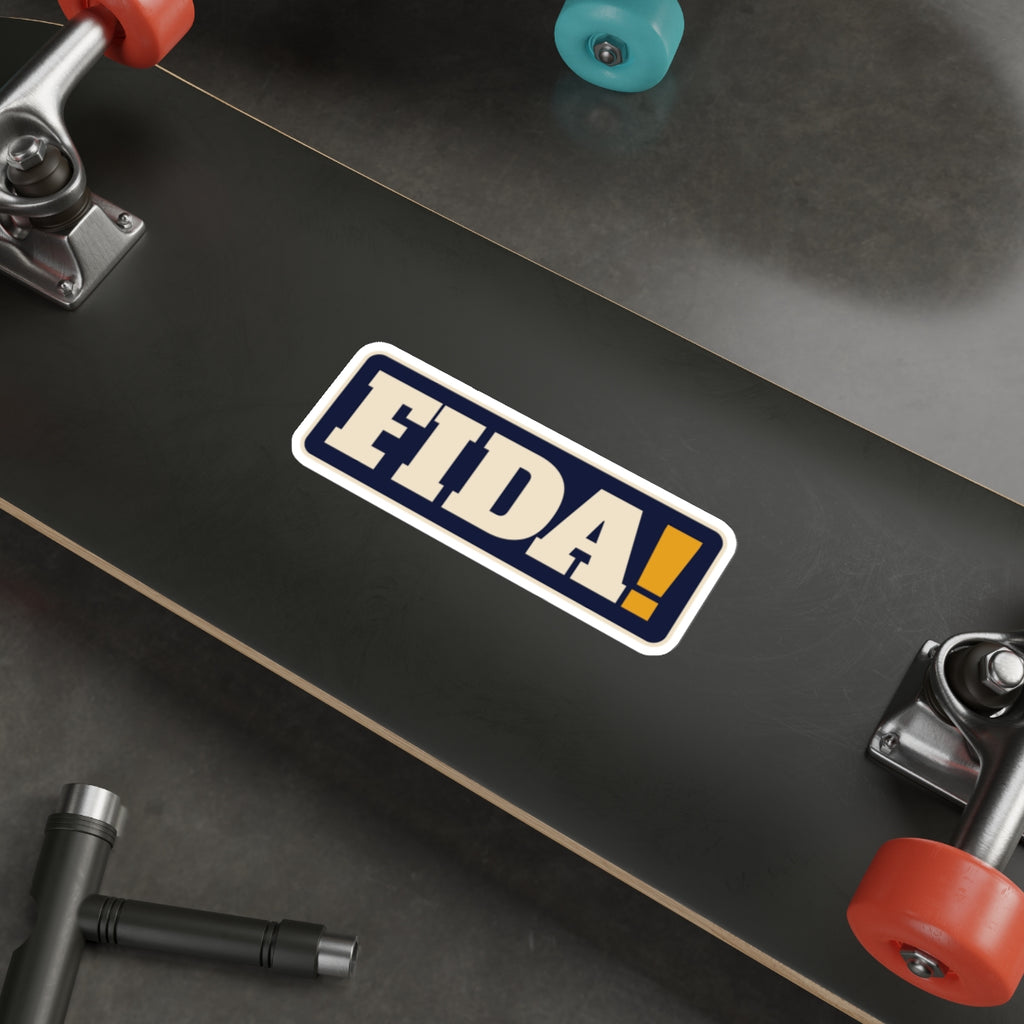 FIDA! Die-Cut Sticker, 6"
