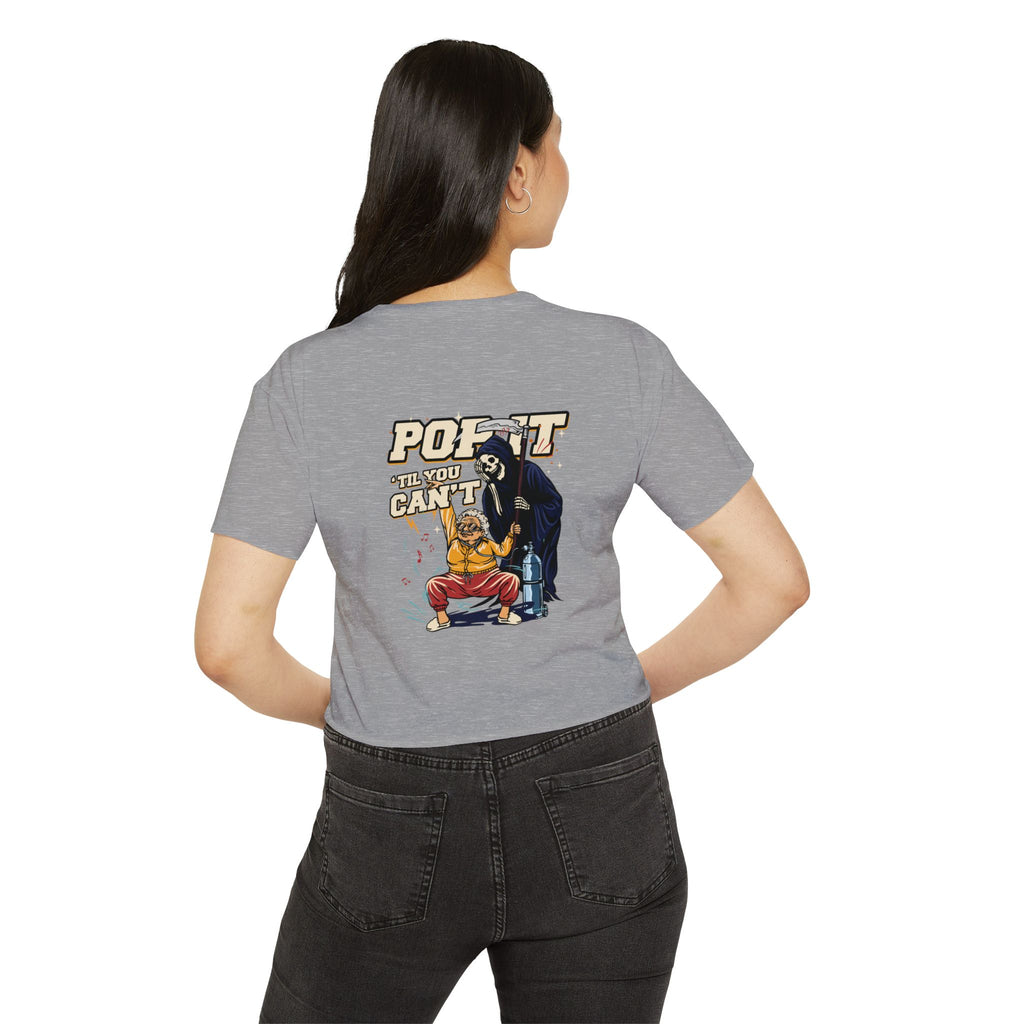 "Pop It" | FIDA! Women's Crop Top, Light Colors