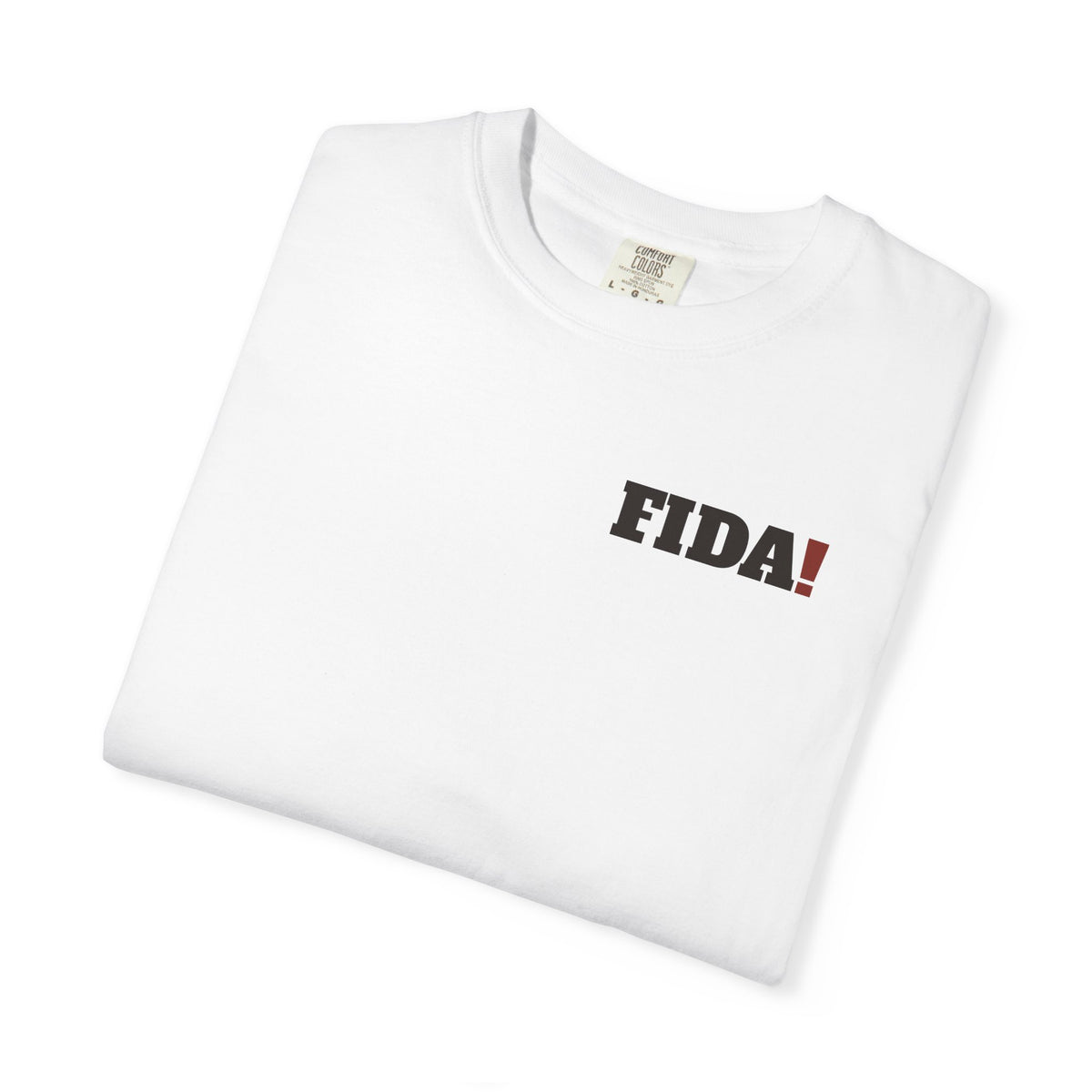 "Sin" | FIDA! Garment-Dyed Tee, Light Colors