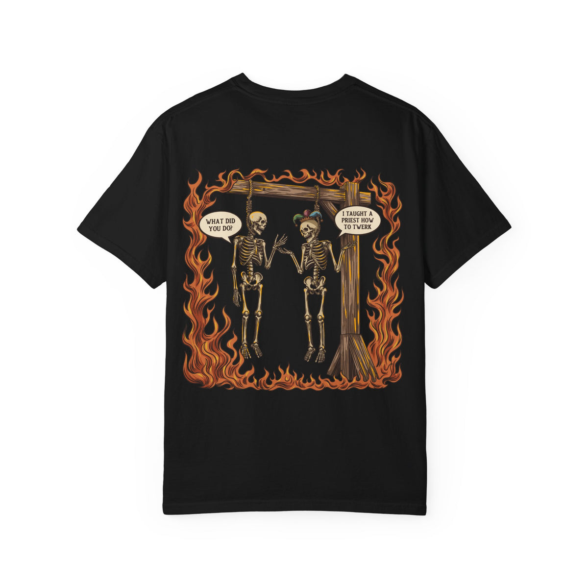 "Sin" | FIDA! Garment-Dyed Tee, Dark Colors
