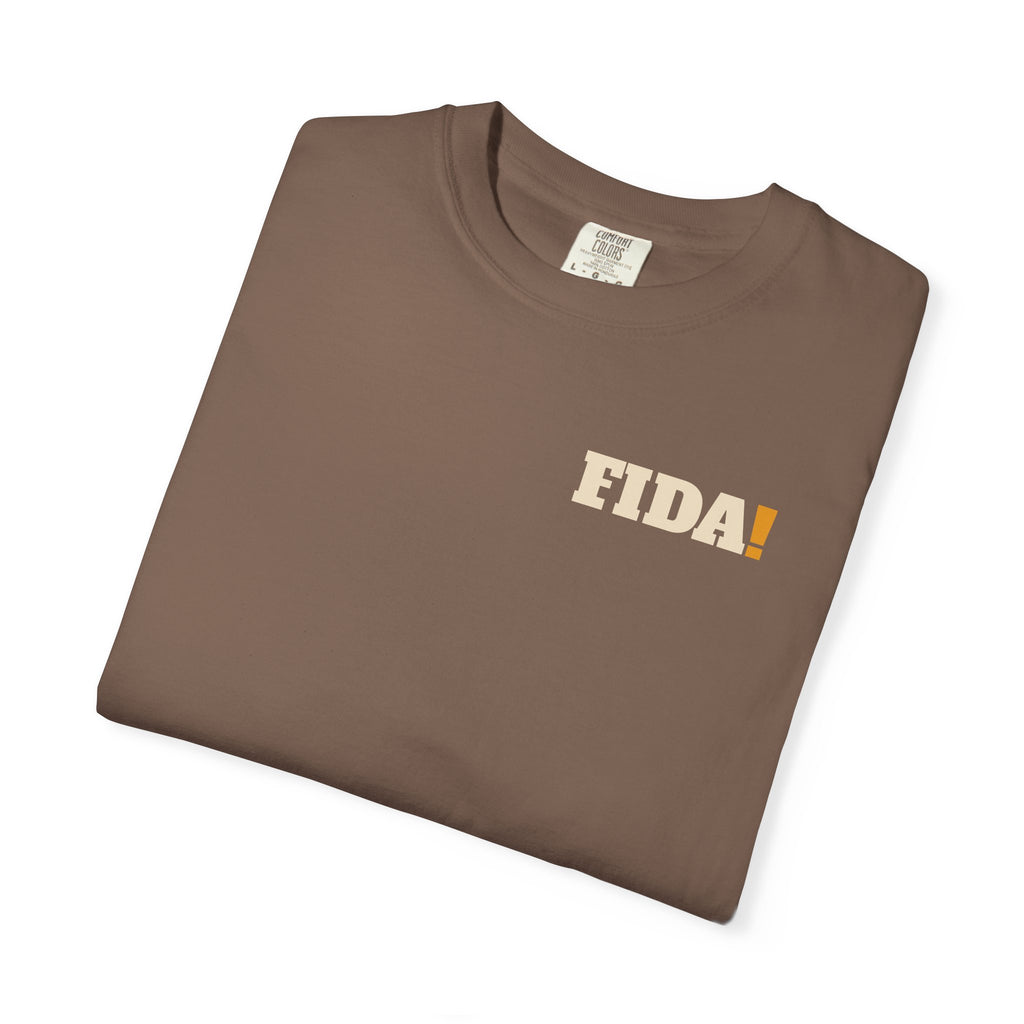 "Pop It" | FIDA! Garment-Dyed Tee, Dark Colors