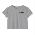 "Pop It" | FIDA! Women's Crop Top, Light Colors