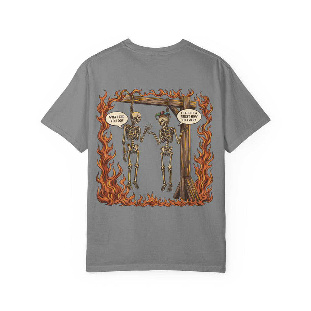 "Sin" | FIDA! Garment-Dyed Tee, Light Colors