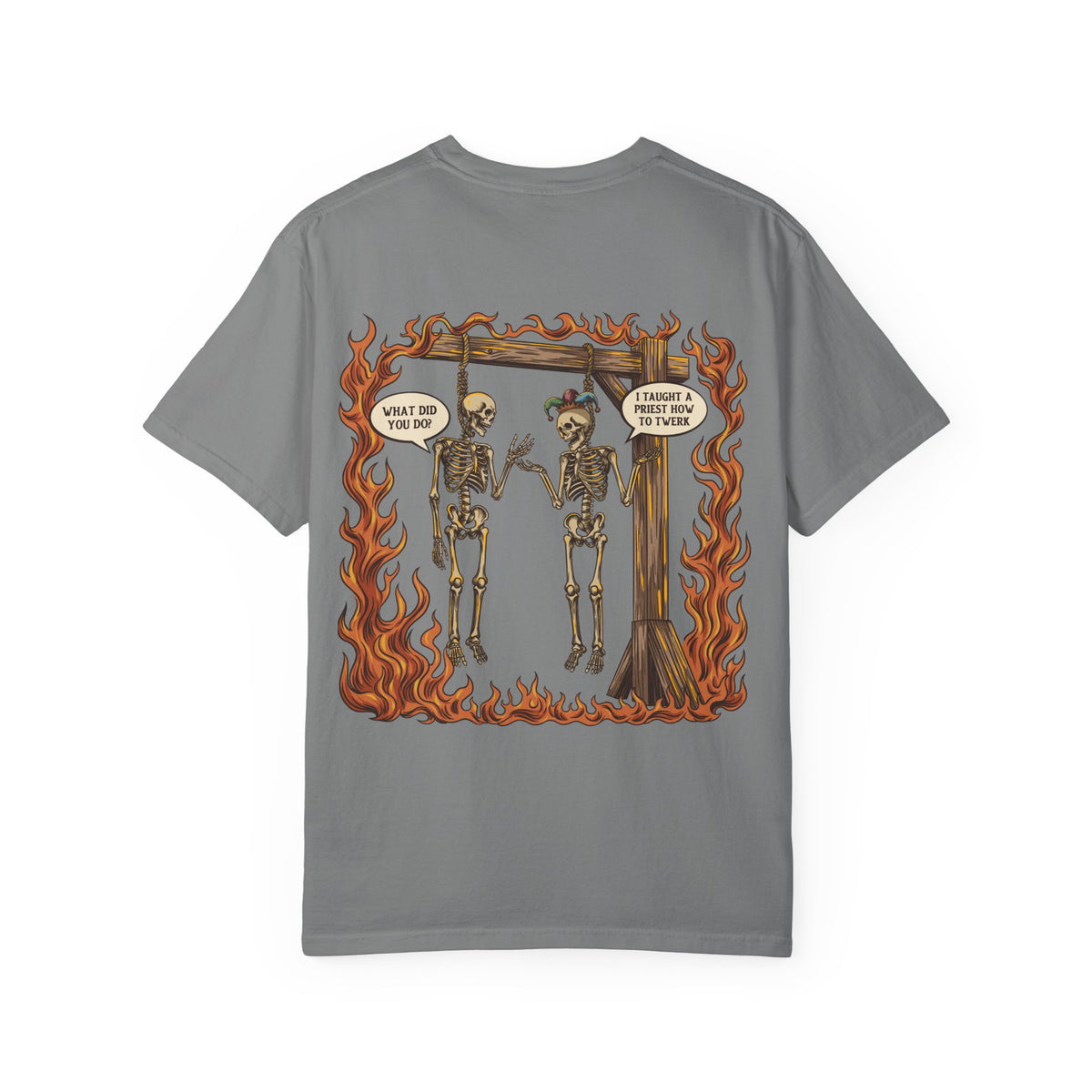 "Sin" | FIDA! Garment-Dyed Tee, Light Colors