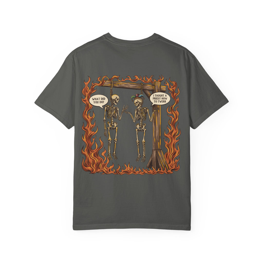 "Sin" | FIDA! Garment-Dyed Tee, Dark Colors