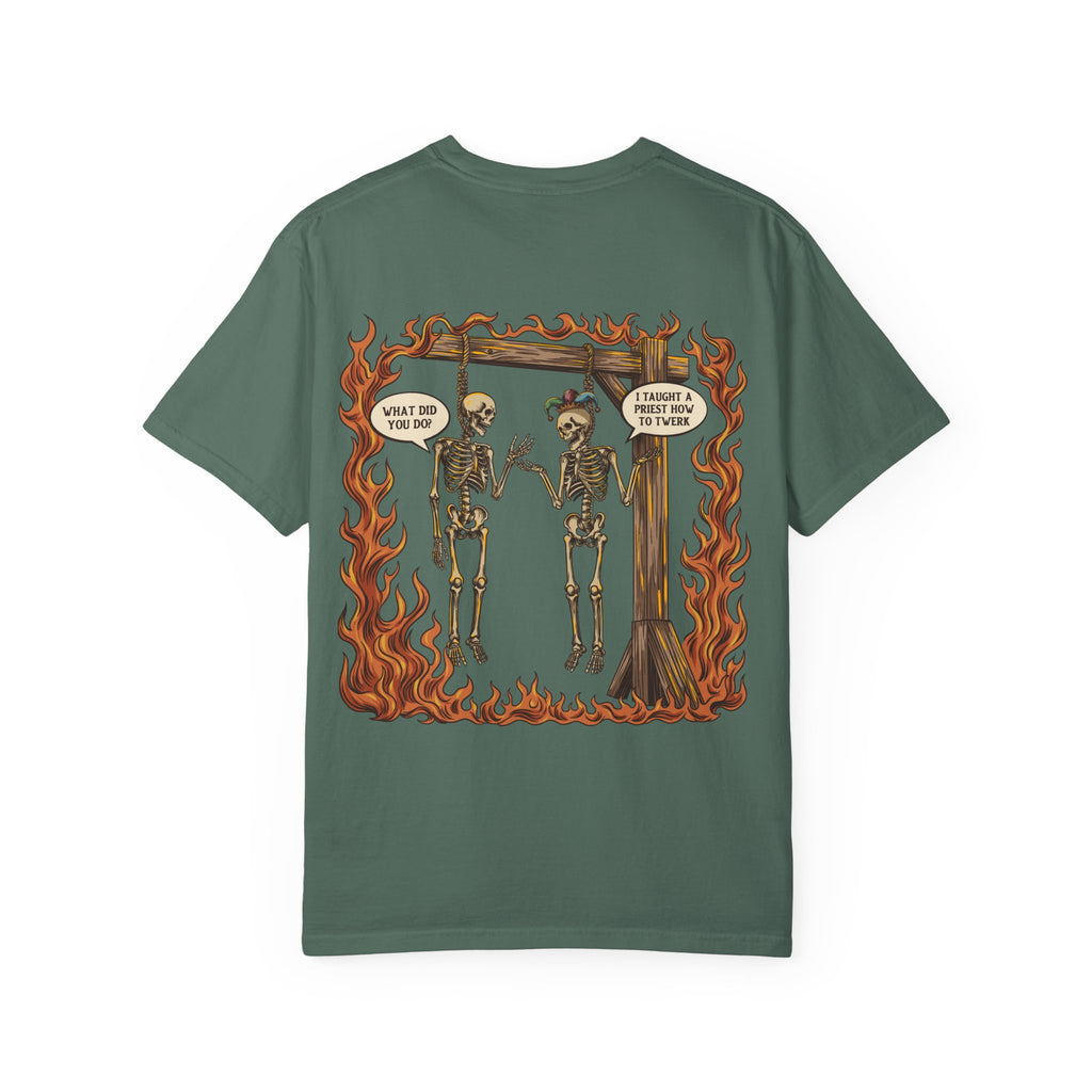 "Sin" | FIDA! Garment-Dyed Tee, Dark Colors