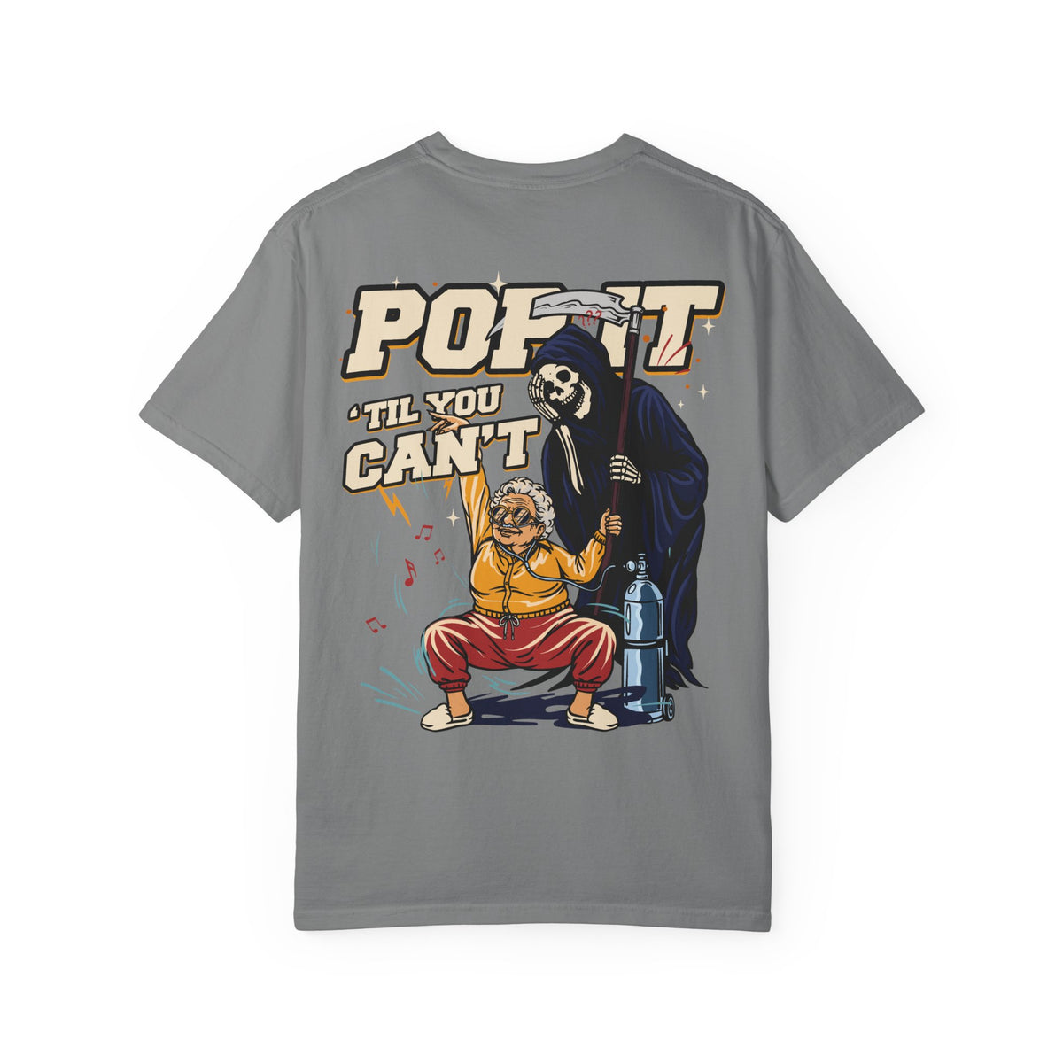 "Pop It" | FIDA! Garment-Dyed Tee, Light Colors