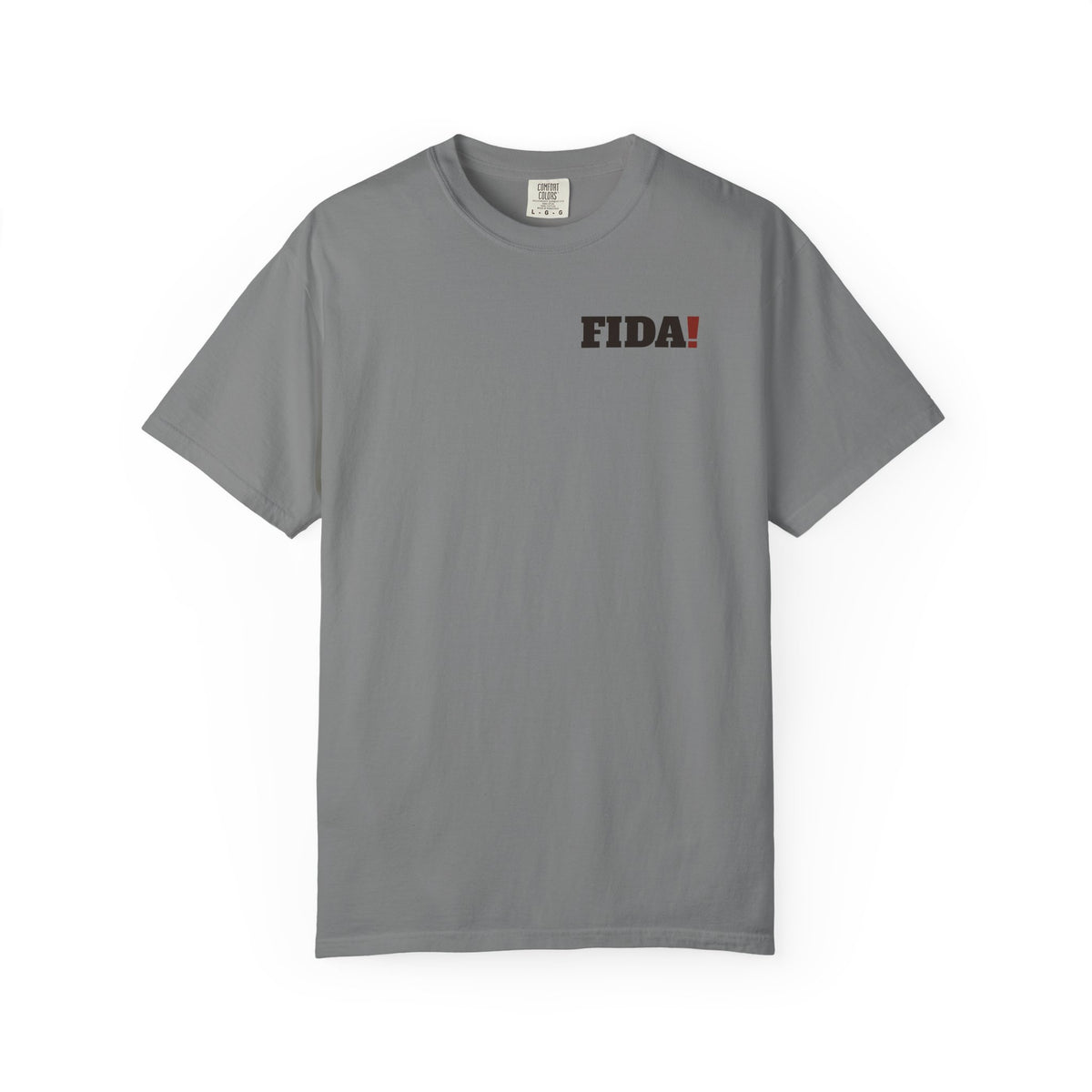 "Sin" | FIDA! Garment-Dyed Tee, Light Colors