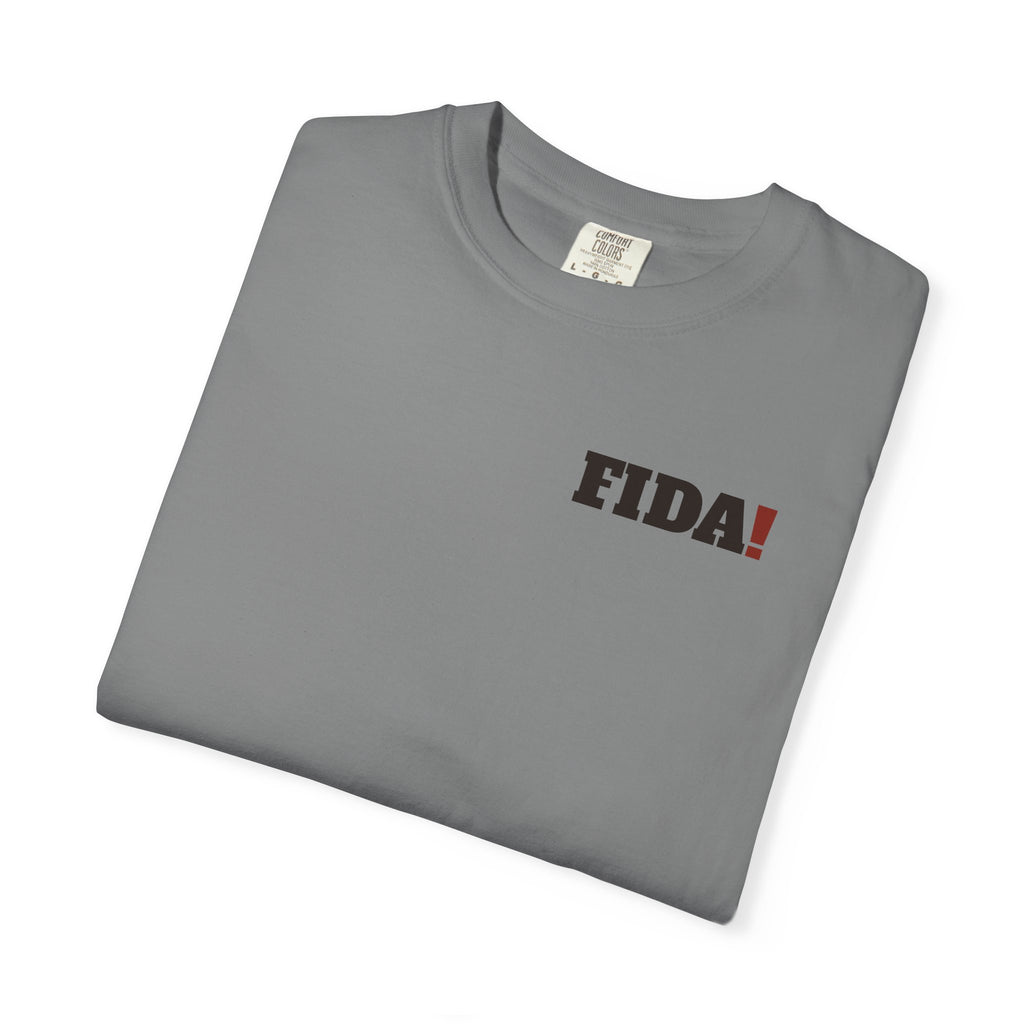 "Sin" | FIDA! Garment-Dyed Tee, Light Colors