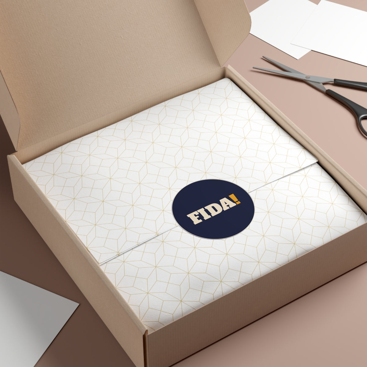 FIDA! Round Sticker, 3"
