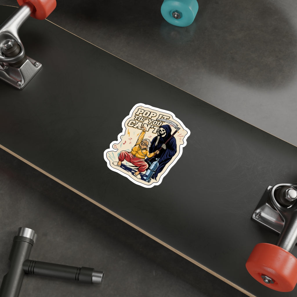 "Pop It" | FIDA! Die-Cut Sticker, 4"