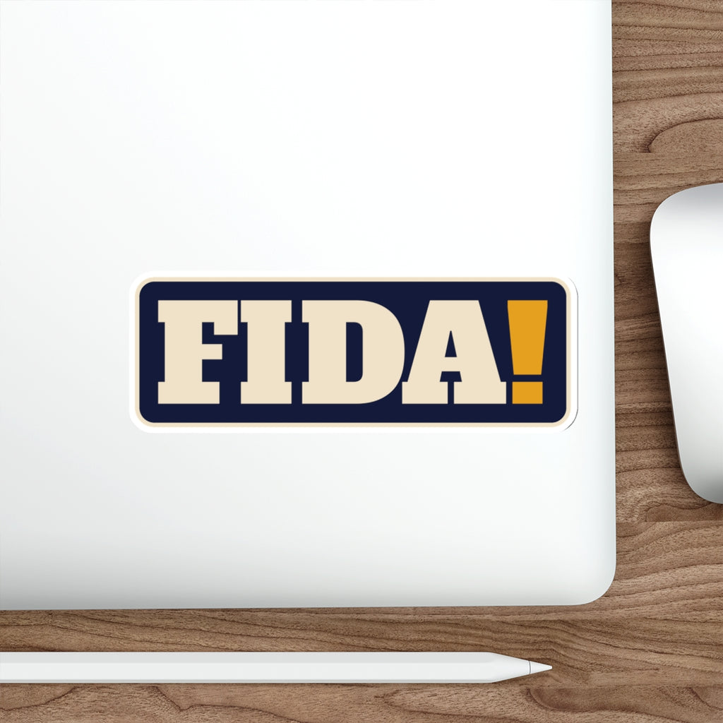 FIDA! Die-Cut Sticker, 6"