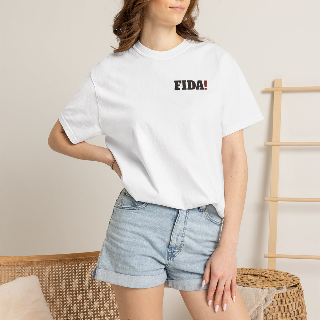 "Pop It" | FIDA! Garment-Dyed Tee, Light Colors