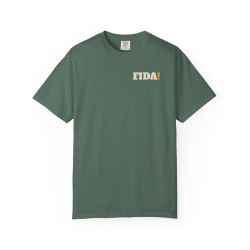"Pop It" | FIDA! Garment-Dyed Tee, Dark Colors