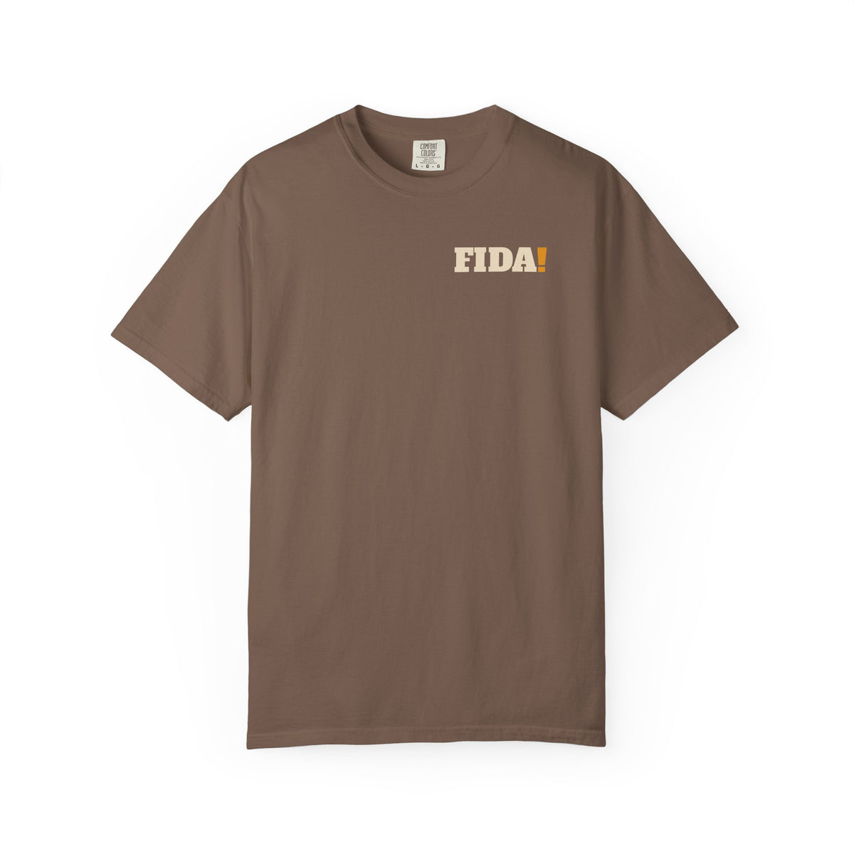 "Pop It" | FIDA! Garment-Dyed Tee, Dark Colors