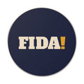 FIDA! Round Sticker, 3"
